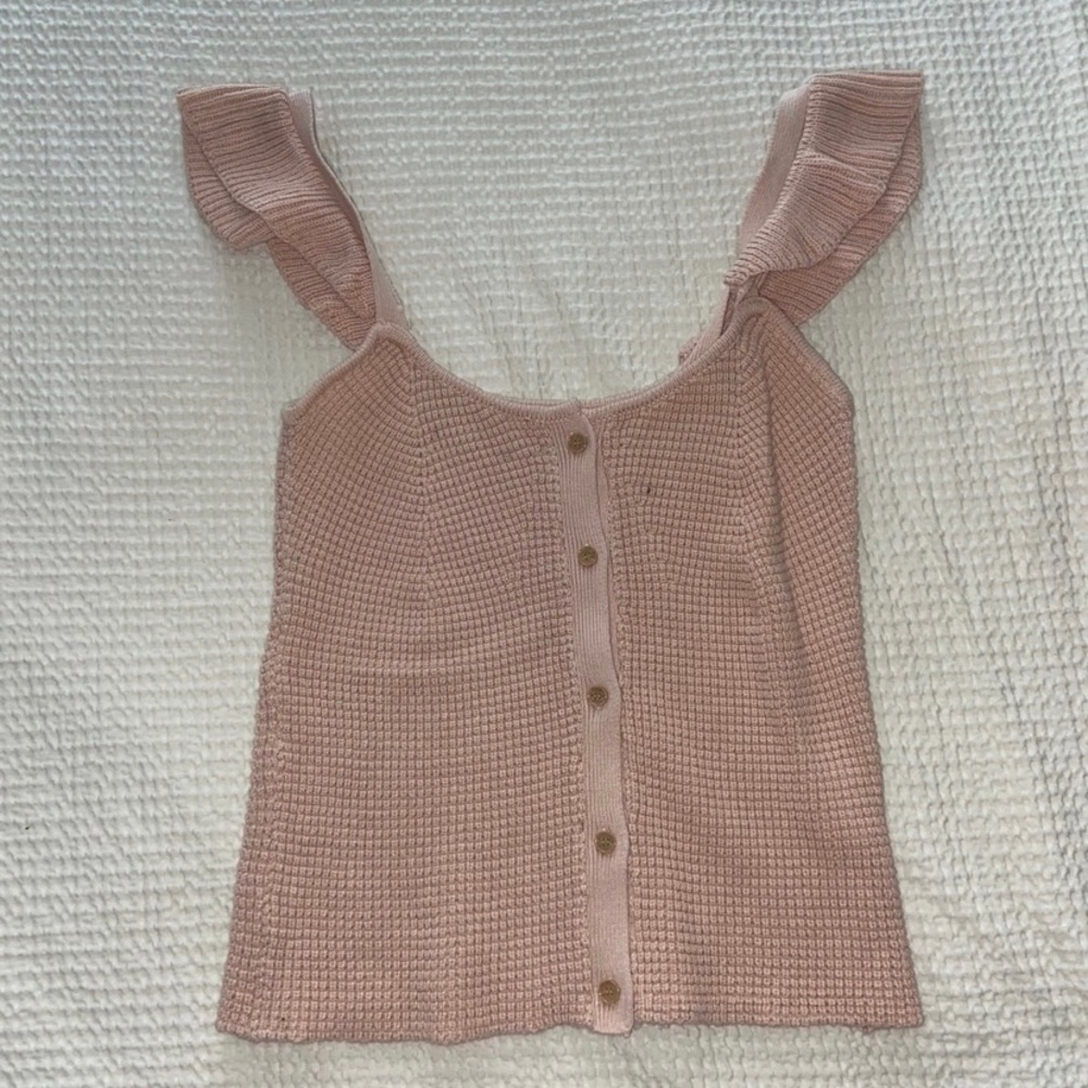 Coco+Jaimeson Blush Knit Tank